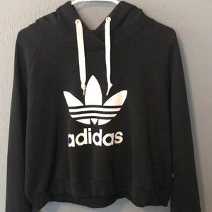 ✨ADIDAS cropped hoodie✨